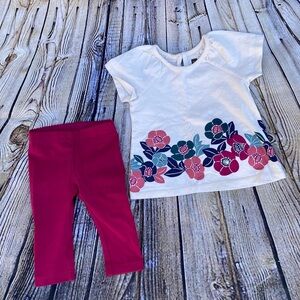 Little girls Tea collection outfit
